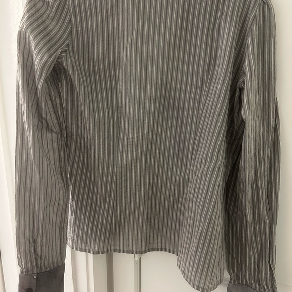 Gray Alberta Ferretti Top ASO Blair Waldorf on Gossip Girl Size 8 - Picture 13 of 16